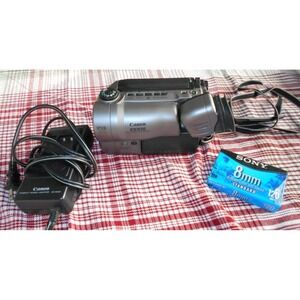 Canon ES970A 8mm Video8 Stereo Camcorder Camera VCR Player Transfer For Parts